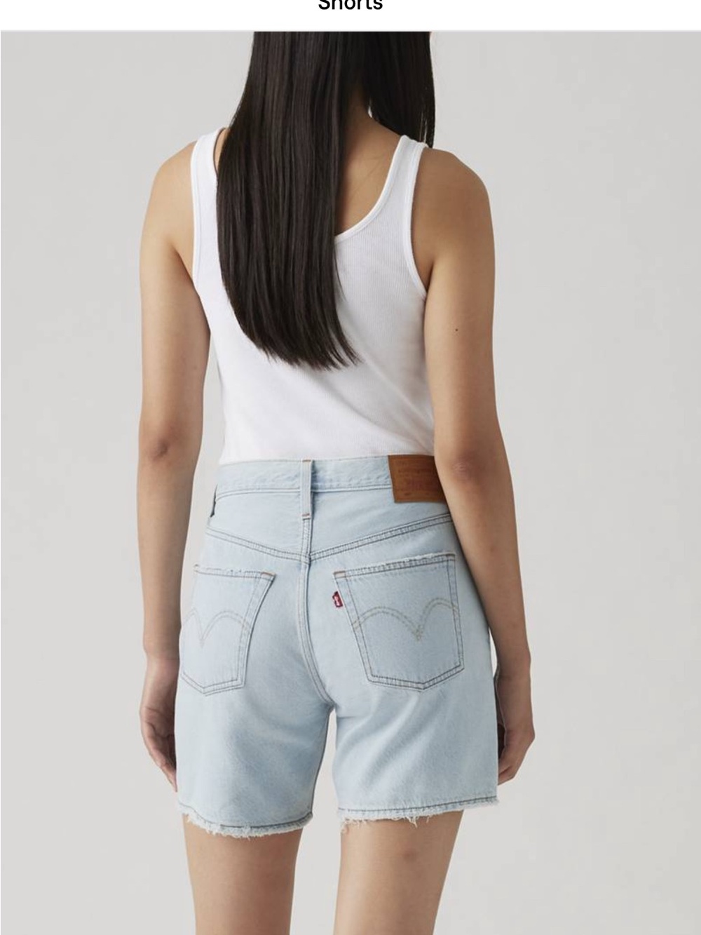 NWT! Levi’s Women’s 501 Original Fit Mid-Thigh Lightweight Women’s Shorts Sz 32